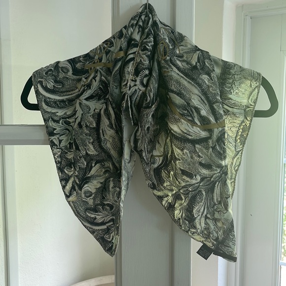 NWOT Cavalli Silk Scarf - Picture 1 of 3